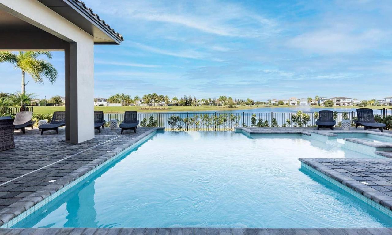 Upscale 8 Bdrm Villa With Home Theater At Reunion Киссимми Экстерьер фото